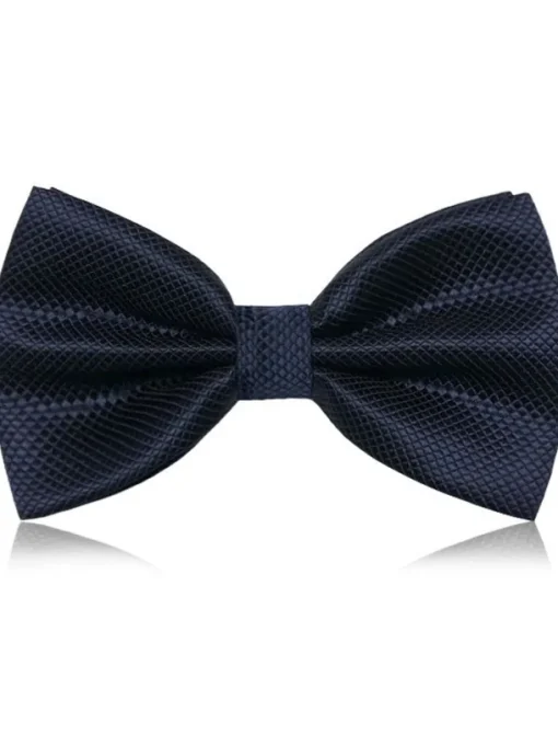 Men's Party Work Bow Tie - Plaid 1 PC Formal bow tie male solid color marriage bow ties for men butterfly cravat bowtie butterflies Gentlemen Tuxedo Classic Pure Color Party