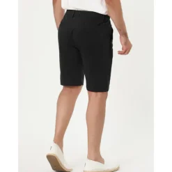 Men's Pink Shorts Shorts Chino Shorts Dress Shorts Bermuda shorts Pocket Plain Comfort Breathable Outdoor Daily Going out Fashion Casual Black Pink