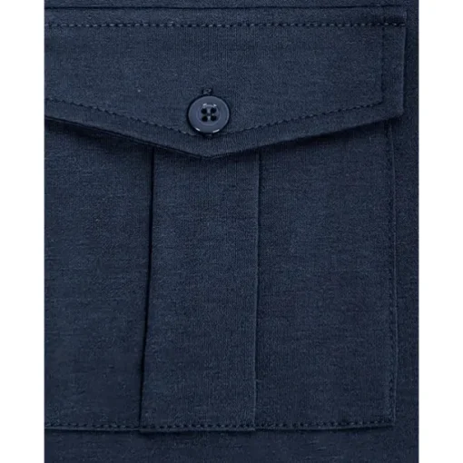 Men's Polo Shirt Button Up Polos Casual Sports Lapel Long Sleeve Fashion Basic Plain Button Pocket Spring & Fall Regular Fit Black White Army Green Red Navy Blue Dark Green Polo Shirt