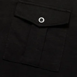 Men's Polo Shirt Button Up Polos Casual Sports Lapel Long Sleeve Fashion Basic Plain Button Pocket Spring & Fall Regular Fit Black White Army Green Red Navy Blue Dark Green Polo Shirt