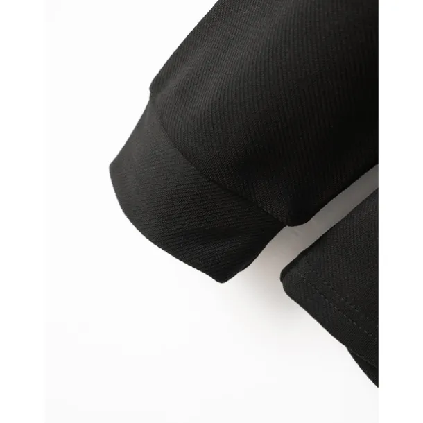 Men's Polo Shirt High Neck Outdoor Casual Lapel Quarter Zip Long Sleeve Fashion Basic Waves Solid / Plain Color Quarter Zip Spring & Fall Regular Fit Black White Dark Navy Blue Polo Shirt