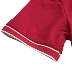 Men's Polo Shirts Golf Shirt Work Business Ribbed Polo Collar Classic Short Sleeve Basic Modern Solid Color Patchwork Buttons Spring & Summer Regular Fit Light Blue Black Burgundy Navy Blue Royal