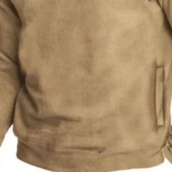 Men's Polo Sweatshirt Polar Fleece Quarter Zip Sweatshirt Khaki Half Zip Plain Pocket Sports & Outdoor Daily Holiday Polyester Streetwear Basic Casual Winter Autumn / Fall Clothing Apparel Hoodies