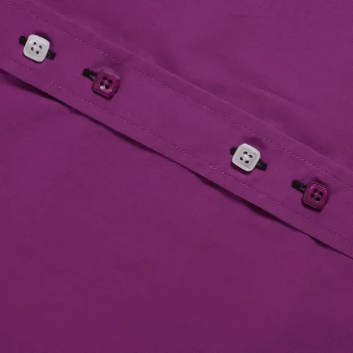 Men's Prom Shirt Tuxedo Shirts Paisley Party Outdoor Pink Long Sleeve Turndown Summer Spring Clothing Apparel Print