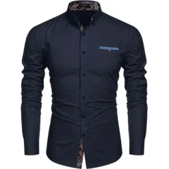 Men's Prom Shirt Tuxedo Shirts Paisley Party Outdoor Pink Long Sleeve Turndown Summer Spring Clothing Apparel Print