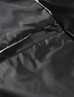 Men's Puffer Jacket Quilted Jacket Hoodie Jacket Cardigan Slim Fit Casual Daily Regular Casual Daily Trendy Waterproof Windproof Warm Fall Winter Solid Color Silver Black Puffer Jacket