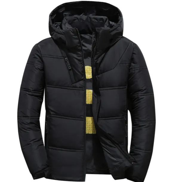 Men's Puffer Jacket Winter Autumn / Fall Down Thermal Warm Windproof Breathable Lightweight Black Red Dark Gray Vest