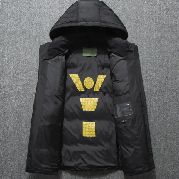 Men's Puffer Jacket Winter Autumn / Fall Down Thermal Warm Windproof Breathable Lightweight Black Red Dark Gray Vest