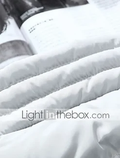 Men's Puffer Vest Vest Gilet Daily Date Vacation Fashion Casual Fall & Winter Pocket Polyester Warm Comfortable Plain Quilted Zipper Stand Collar Regular Fit Black White Red Burgundy Vest