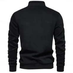 Men's Quarter Zip Hoodie White Half Zip Plain Casual Athletic Clothing Apparel Hoodies Sweatshirts Long Sleeve