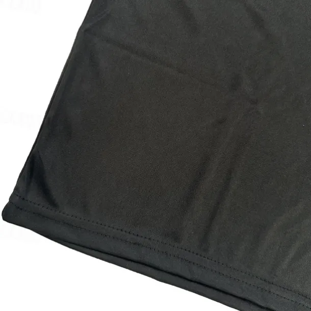 Men's Quarter Zip Polo Golf Shirt Daily Holiday Turndown Short Sleeve Fashion Basic Plain Spring & Summer Regular Fit Light Blue Black White Pink Wine Navy Blue Quarter Zip Polo