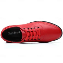 Men's Quilted Blue Faux Leather Sneakers - Stylish Lace-Up Casual Shoes with Durable Sole for Daily Wear and Outdoor Activities