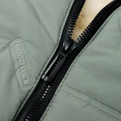 Men's Quilted Vest Daily Casual Fall & Winter Pocket Polyester Comfortable Solid Color Zipper Stand Collar Regular Fit Black Red Green Beige Vest