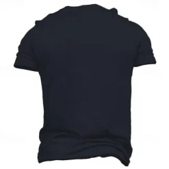 Men's Quotes & Sayings Cross Jesus Letter Print T Shirt Tee Top 100% Cotton Short Sleeve Graphic Shirt Black 1 Black Navy Blue Comfortable Tee Street Sports Outdoor Fashion Designer Clothing