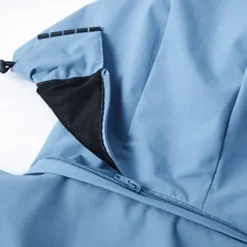 Men's Rain Jacket Outdoor Waterproof Windproof Hiking Outfits Hiking Clothes Spring Autumn / Fall Windbreaker Solid Color Dark Grey Black White