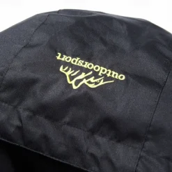 Men's Rain Jacket Outdoor Waterproof Windproof Hiking Outfits Hiking Clothes Spring Autumn / Fall Windbreaker Patchwork Dark Grey Black Yellow