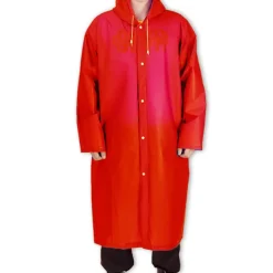 Men's Rain Poncho Rain Jacket Outdoor Waterproof Quick Dry Lightweight Sweat wicking Raincoat Poncho Top Fishing Climbing Beach White Red Purple Grey