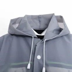 Men's Rain Poncho Rain Jacket Outdoor Waterproof Quick Dry Lightweight Sweat wicking Raincoat Poncho Top Fishing Climbing Beach White Red Purple Grey