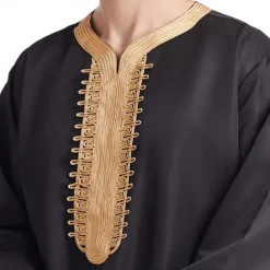 Men's Robe Thobe / Jubba Religious Saudi Arabic Arabian Muslim Ramadan Adults Leotard / Onesie