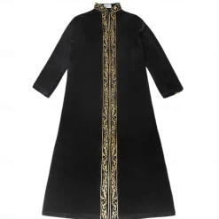 Men's Robe Thobe / Jubba Religious Saudi Arabic Arabian Muslim Ramadan Adults Leotard / Onesie