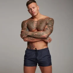 Men's Running Shorts Athletic Shorts Drawstring Bottoms Breathable Lightweight Quick Dry Gym Workout Running Jogging Sportswear Activewear Black Red Blue