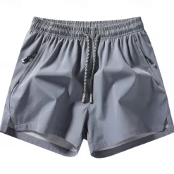 Men's Running Shorts Gym Shorts Sweat Shorts Pocket Drawstring Elastic Waistband Shorts Outdoor Sports & Outdoor Athletic Quick Dry Lightweight Soft Marathon Running Workout Tailored Fit Sportswear