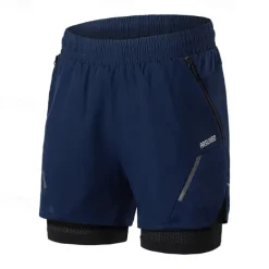 Men's Running Shorts Gym Shorts Sweat Shorts Pocket Elastic Waistband Shorts Outdoor Sports & Outdoor Athletic Quick Dry Lightweight Soft Marathon Running Workout Tailored Fit Sportswear Activewear