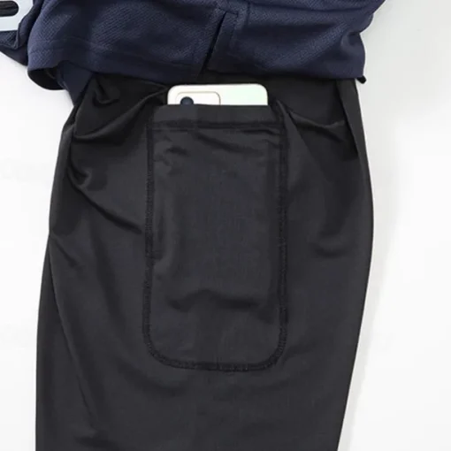 Men's Running Shorts Gym Shorts Sweat Shorts Pocket 2 in 1 Elastic Waistband Shorts Outdoor Sports & Outdoor Athletic Quick Dry Lightweight Soft Marathon Running Workout Tailored Fit Sportswear