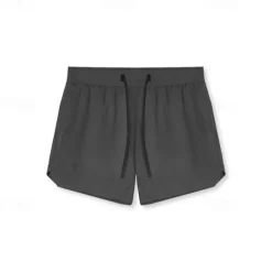 Men's Running Shorts Gym Shorts Sweat Shorts Pocket Drawstring Elastic Waistband With Compression Liner Shorts Outdoor Sports & Outdoor Athletic Quick Dry Lightweight Soft Marathon Running Workout