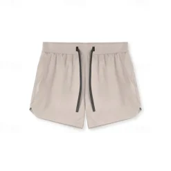 Men's Running Shorts Gym Shorts Sweat Shorts Pocket Drawstring Elastic Waistband With Compression Liner Shorts Outdoor Sports & Outdoor Athletic Quick Dry Lightweight Soft Marathon Running Workout