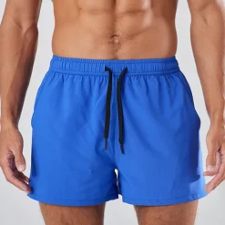 Men's Running Shorts Gym Shorts Sweat Shorts Pocket Elastic Waistband Shorts Outdoor Sports & Outdoor Athletic Quick Dry Lightweight Soft Marathon Running Workout Tailored Fit Sportswear Activewear