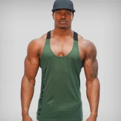 Men's Running Tank Top Workout Tank Sleeveless Tee Tshirt Street Casual Breathable Quick Dry Yoga Gym Workout Running Sportswear Activewear Black Army Green Red