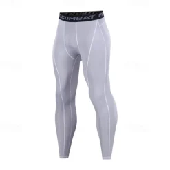 Men's Running Tights Leggings Compression Tights Leggings Patchwork Base Layer Outdoor Sports & Outdoor Athletic Fall Quick Dry Soft Compression Sweat wicking Power Flex Marathon Running Workout