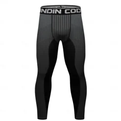 Men's Running Tights Leggings Compression Tights Leggings Patchwork Base Layer Outdoor Sports & Outdoor Athletic Fall Quick Dry Soft Compression Sweat wicking Power Flex Marathon Running Workout