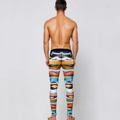 Men's Running Tights Leggings Base Layer Bottoms Yoga Sports & Outdoor Athletic Spring Breathable Moisture Wicking Soft Compression Fitness Gym Workout Running Skinny Sportswear Activewear Optical