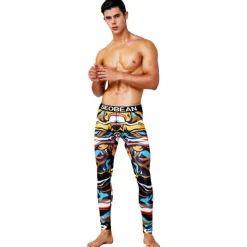 Men's Running Tights Leggings Base Layer Bottoms Yoga Sports & Outdoor Athletic Spring Breathable Moisture Wicking Soft Compression Fitness Gym Workout Running Skinny Sportswear Activewear Optical