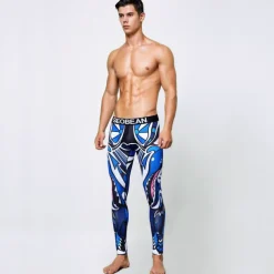 Men's Running Tights Leggings Base Layer Bottoms Yoga Sports & Outdoor Athletic Spring Breathable Moisture Wicking Soft Compression Fitness Gym Workout Running Skinny Sportswear Activewear Optical