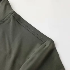 Men's Running T-Shirt Compression Shirt Long Sleeve Tee Tshirt Casual Athleisure Fall High Neck Breathable Quick Dry Gym Workout Running Walking Sportswear Activewear Solid Colored fluorescent green