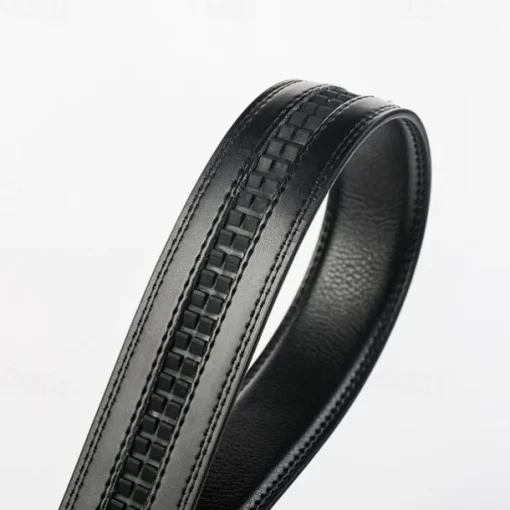 Men's Sashes Belt Men's belt Waist Belt Silver Wine Red PU Leather Alloy Modern Contemporary Solid / Plain Color Daily Wear Vacation Casual Daily