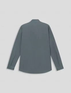 Men's Shirt Button Up Shirt Casual Shirt Black White Pink Blue Orange Long Sleeve Plain Collar Daily Vacation Clothing Apparel Fashion Casual Comfortable