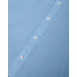 Men's Shirt Linen Shirt Band Collar Shirt Summer Shirt Beach Wear Button Up Shirt Plain Vacation Curise Black White Blue Orange Short Sleeve Band Collar Summer Clothing Apparel