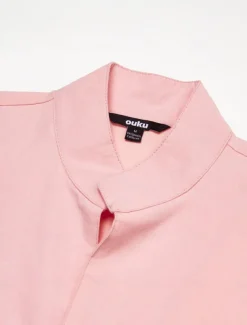 Men's Shirt Linen Shirt Beach Shirt Button Up Shirt Plain Casual Daily Black White Pink Orange Long Sleeve Band Collar Spring & Summer Clothing Apparel