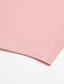 Men's Shirt Linen Shirt Beach Shirt Button Up Shirt Plain Casual Daily Black White Pink Orange Long Sleeve Band Collar Spring & Summer Clothing Apparel