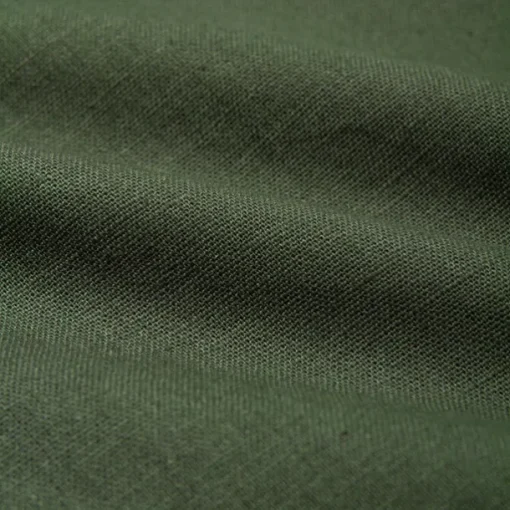 Men's Shirt Linen Shirt Cuban Collar Shirt Black Blue Brown Green Short Sleeve Solid Color Spring & Summer Street Daily Clothing Apparel