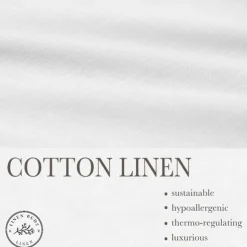 Men's Shirt Linen Shirt Summer Shirt White Long Sleeve Solid Color Standing Collar Spring & Summer Street Daily Clothing Apparel