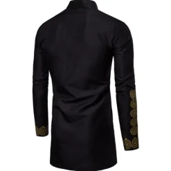 Men's Shirt Modern African Outfits African Print Dashiki Masquerade Adults Shirt Party