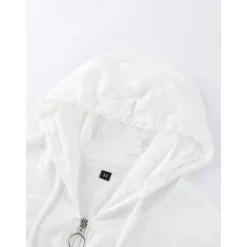 Men's Shirt Summer Shirt Beach Wear Casual Shirt Black White Yellow Red Green Long Sleeve Floral Hooded Vacation Casual Drawstring Clothing Apparel Fashion Casual Breathable Comfortable