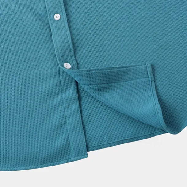 Men's Shirt Summer Shirt Casual Shirt Beach Shirt Button Up Shirt White Light Green Navy Blue Blue Purple Short Sleeve Plain Lapel Vacation Hawaiian Pocket Clothing Apparel Polyester Fashion Casual