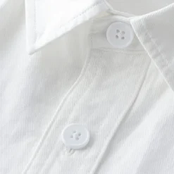 Men's Shirt White Blue Army Green Dark Gray Apricot Long Sleeve Solid Color Rolled collar Causal Casual Buttons Clothing Apparel Neutral Daily