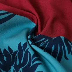 Men's Shorts Beach Shorts Drawstring Color Block Breathable Quick Dry Knee Length Outdoor Vacation Home Vacation Ethnic Style Black+Grey Dark Red Stretchy